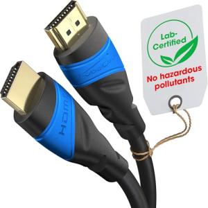 KabelDirekt 8K HDMI Cable – 6ft & Longer Options
