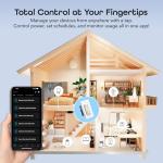 Geeni Smart WiFi In-Wall Outlet 4 Pack