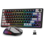 Wireless Gaming Keyboard & Mouse with RGB Lighting