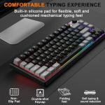 Wireless Gaming Keyboard & Mouse with RGB Lighting