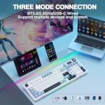 AULA S98 Pro Wireless Mechanical Keyboard with Smart Screen