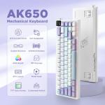 MIKIBY AJAZZ AK650 Wireless Gaming Keyboard with RGB