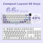 MIKIBY AJAZZ AK650 Wireless Gaming Keyboard with RGB