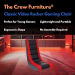 Classic Video Rocker Gaming Chair for Kids and Teens