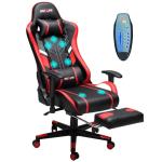 Douxlife Ergonomic Massage Gaming Chair with Footrest