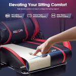 Douxlife Ergonomic Massage Gaming Chair with Footrest