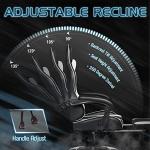 Ergonomic Gaming Chair with Footrest and Massage