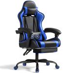 Shahoo Blue Gaming Chair with Massage and Footrest