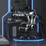 Yaheetech Ergonomic Gaming Chair with Massage Support