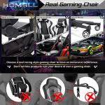 Homall Ergonomic Gaming and Office Chair (White)