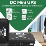 Mini UPS for WiFi Router and Modem 10400mAh