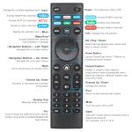 VIZIO Smart TV Remote Control Replacement XRT140