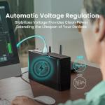 SKE 625VA Compact Battery Backup & Surge Protector