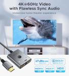 HDMI Switch 2x1 with Cable for PS5, Xbox