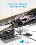 Anker 4K HDMI Switcher, 4 in 1 Out