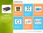Kinivo 4K HDMI Switch with Remote Control