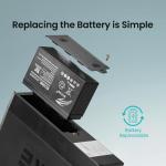 SKE 625VA Compact Battery Backup & Surge Protector