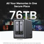 UGREEN DXP2800 2-Bay Desktop NAS with 4K HDMI