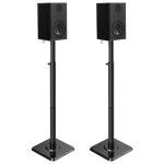 Adjustable Speaker Stands for Satellite & Bookshelf Speakers