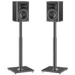 Height Adjustable Universal Speaker Stands Pair