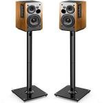 Universal 26-Inch Floor Speaker Stands for Surround Sound