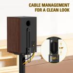 Adjustable Speaker Stands for Satellite & Bookshelf Speakers