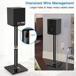 Universal 26-Inch Floor Speaker Stands for Surround Sound