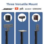 Universal Adjustable Speaker Stands for Home Theater