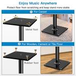 Universal 26-Inch Floor Speaker Stands for Surround Sound