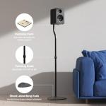 Universal Adjustable Speaker Stands for Home Theater