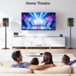 Height Adjustable Universal Speaker Stands Pair