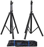 Rockville RVES1 Adjustable DJ Speaker Tripod Stands
