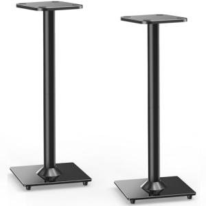 ELIVED 31-Inch Universal Speaker Stand Pair, Black