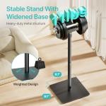 Height-Adjustable Speaker Stands Pair for Surround Sound