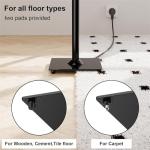 ELIVED 31-Inch Universal Speaker Stand Pair, Black