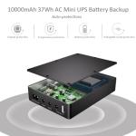 Shanqiu Mini UPS Battery Backup for Home Devices