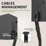 Adjustable Speaker Stands for Satellite Speakers, Pair