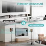 Height-Adjustable Speaker Stands Pair for Surround Sound