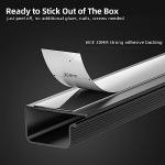 YECAYE 94.2in Adhesive Cable Organizer for Desk