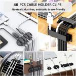 192 PCS Cable Management Kit for Home Tech
