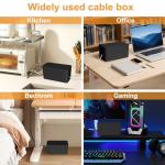 Cable Management Wire Hider and Organizer Box