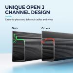 Delamu 2 Pack Cable Management Solution for Homes