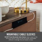 VELCRO Cable Sleeve for Easy Cord Management - 2 Pack