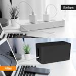 Cable Management Wire Hider and Organizer Box