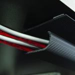 Electriduct Large Self-Adhesive Cable Organizer - Brown