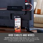 VELCRO Cable Sleeve for Easy Cord Management - 2 Pack