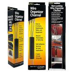 Electriduct Large Self-Adhesive Cable Organizer - Brown