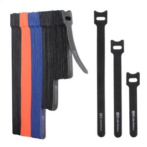 Cable Matters 100-Pack Reusable Hook-and-Loop Cable Ties