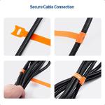 Cable Matters 100-Pack Reusable Hook-and-Loop Cable Ties