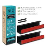 Under Desk Cable Management Tray - Set of 2